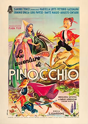 Le avventure di Pinocchio (1947) with English Subtitles on DVD on DVD